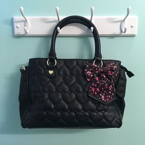 Black Betsy Johnson Purse